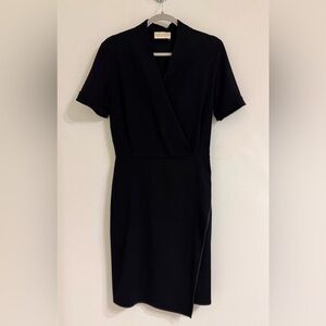 MM Lafleur Black Midi Dress